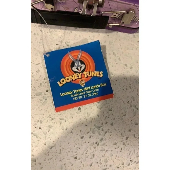 1999 Looney Tunes Tasmanian Devil Rare tin lunch box - Picture 7 of 7